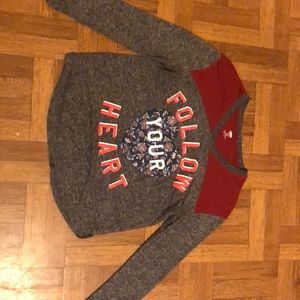 •Follow your heart• girls t shirt! Used once !!